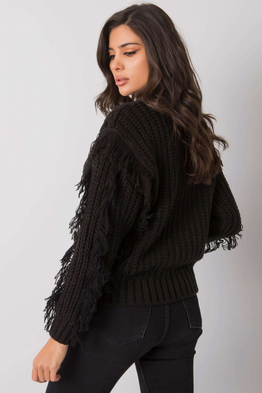 Juodas megztinis su pynėmis Oregon... Juodas megztinis su pynėmis Oregon...