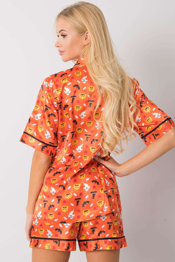 Oranžinis miegamasis rinkinys