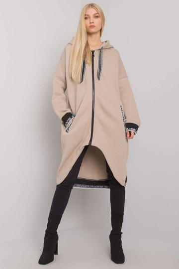 Smėlio spalvos Hoodie Mayar