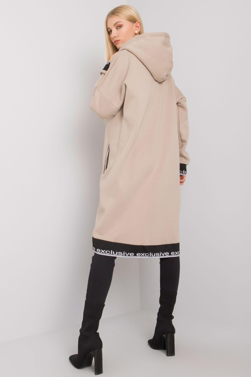 Smėlio spalvos Hoodie Mayar