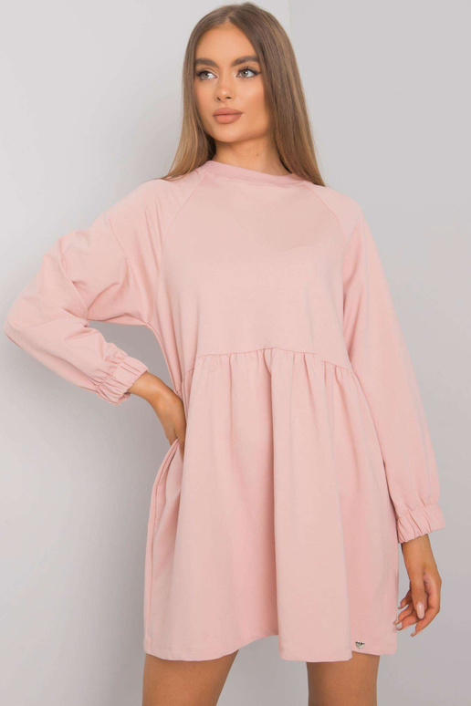 Suknelė-RV-SK-7247.15P-šviesiai rožinė