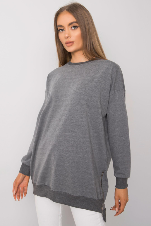 Tamsiai pilka melanžinė tunika...