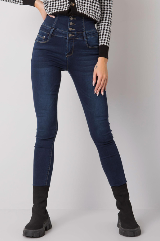 Tamsiai mėlyni džinsai su vamzdeliais... Tamsiai mėlyni džinsai su vamzdeliais...