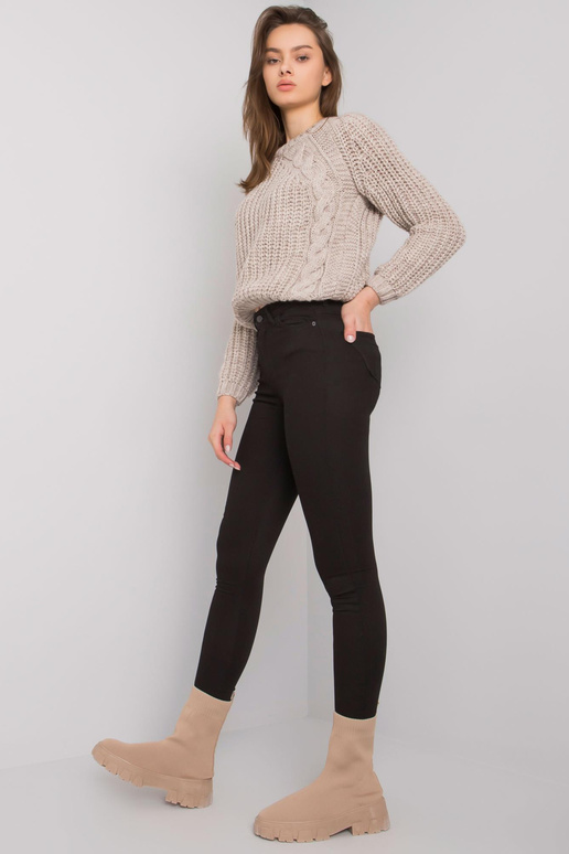 Juodi Williston siauri džinsai