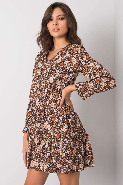 Juoda suknelė su raukiniais Anavi OCH...