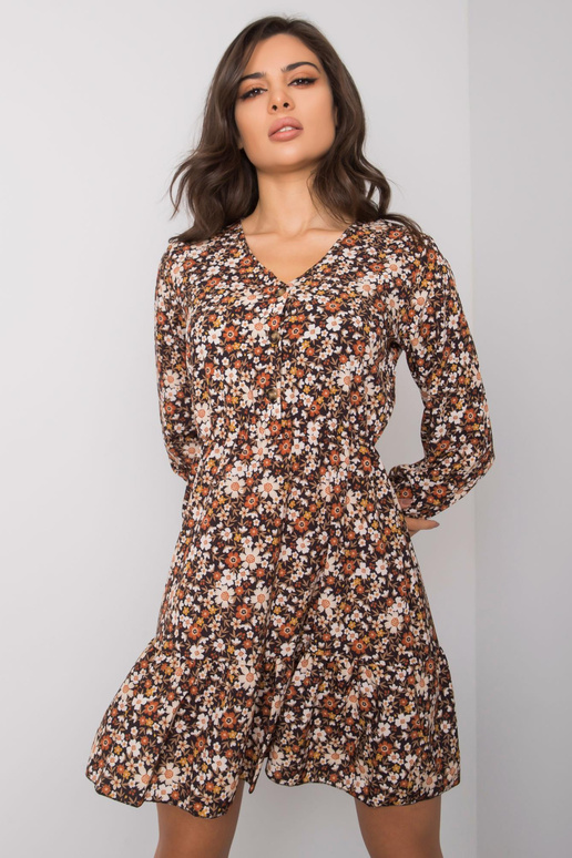 Juoda suknelė su raukiniais Anavi OCH...