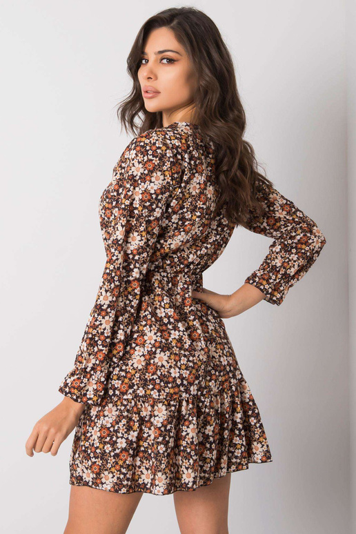 Juoda suknelė su raukiniais Anavi OCH...