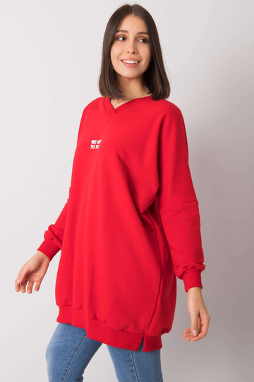 Raudona tunika plius dydžio...