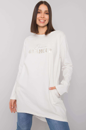 Ecru tunika plius dydis su... 2