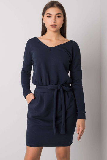 Tamsiai mėlyna suknelė Kloe...