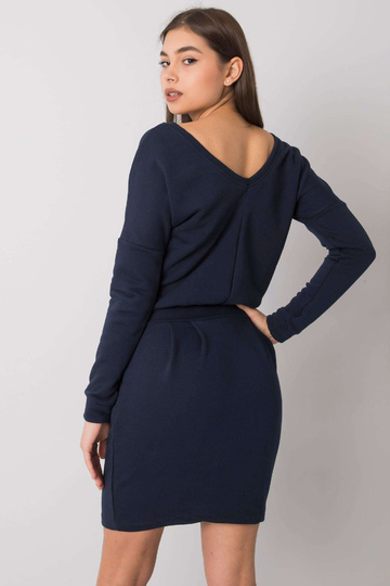 Tamsiai mėlyna suknelė Kloe... 2