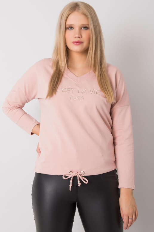 Purvina rožinė plius dydžio palaidinė...