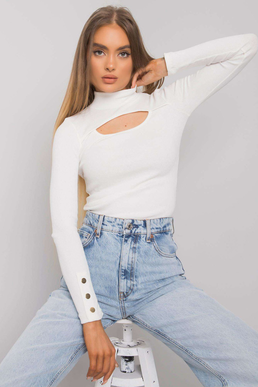 Ecru palaidinė su iškirpte Attale