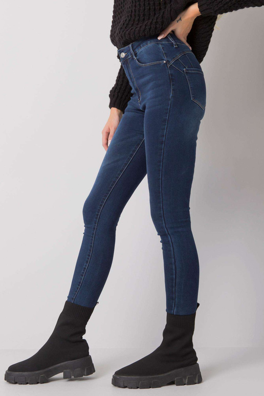 Tamsiai mėlyni „Marshall“ džinsai su...