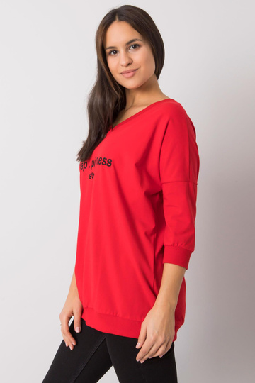 Raudonas megztinis su...