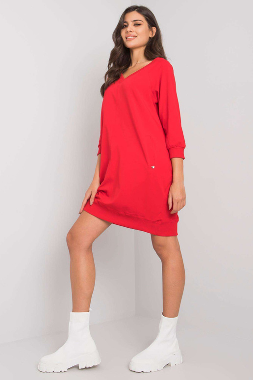 Suknelė-RV-SK-7203.35P-raudona Suknelė-RV-SK-7203.35P-raudona