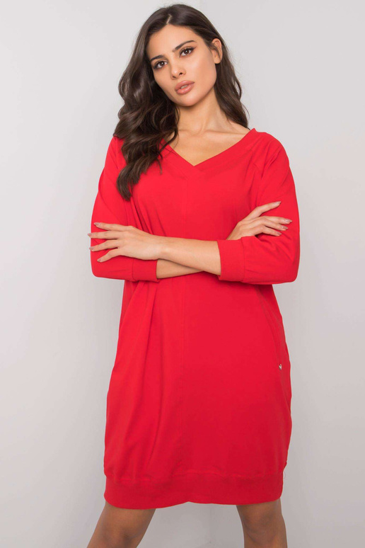 Suknelė-RV-SK-7203.35P-raudona Suknelė-RV-SK-7203.35P-raudona