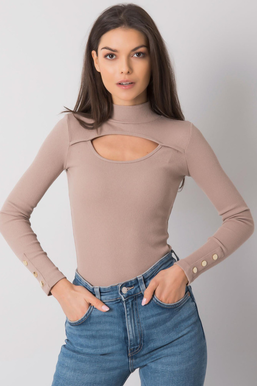 Tamsiai smėlio spalvos palaidinė su...