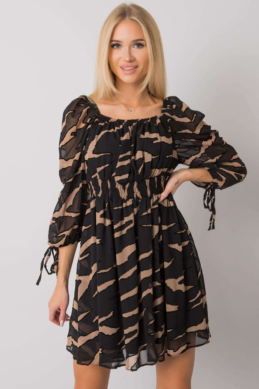 Juoda ir smėlio spalvos ispaniška...