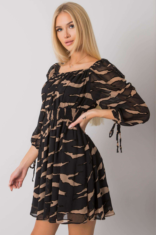 Juoda ir smėlio spalvos ispaniška...