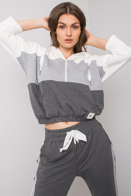 Ecru-pilkos spalvos komplektas su... Ecru-pilkos spalvos komplektas su...