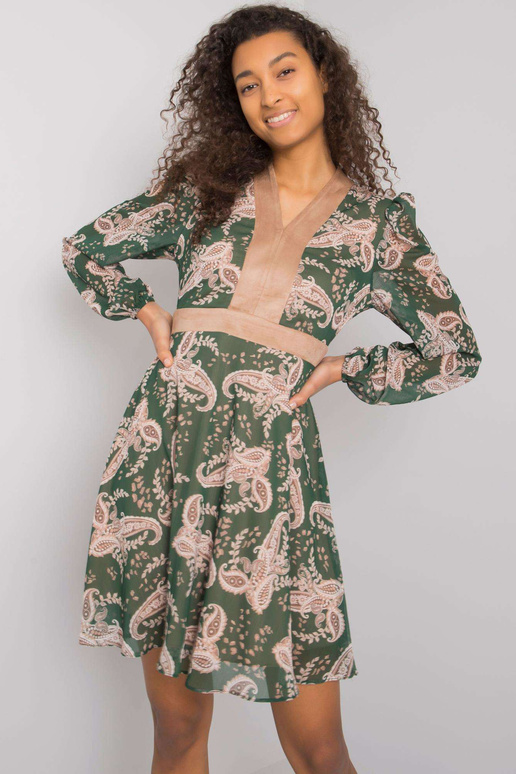 Lauderhill moteriška žalia suknelė