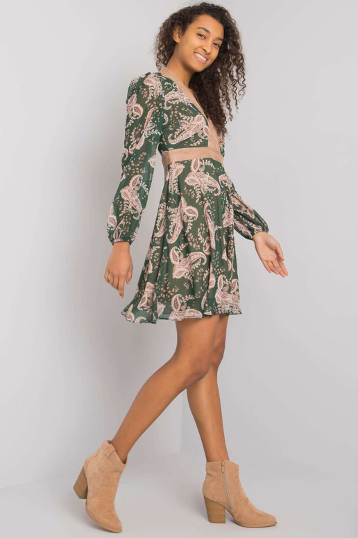 Lauderhill moteriška žalia suknelė