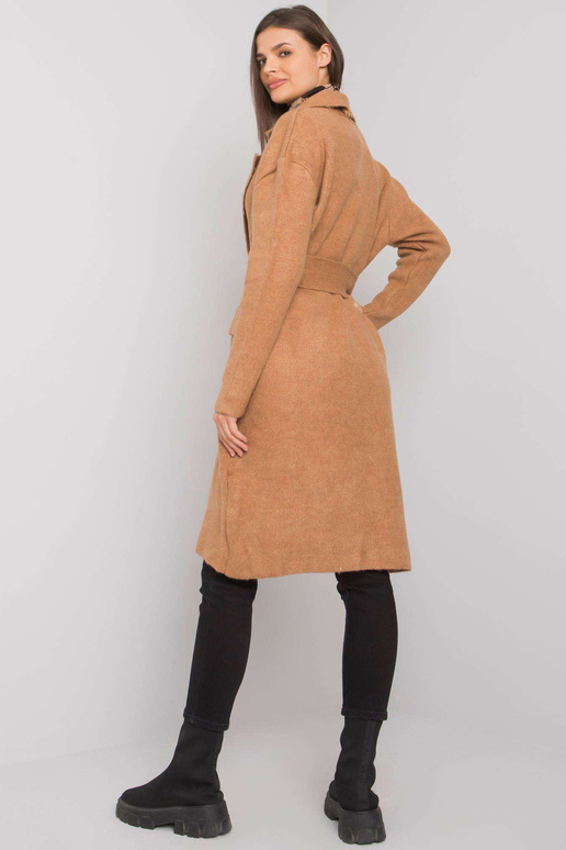 Camel kardiganas su įrišimu Cordie...