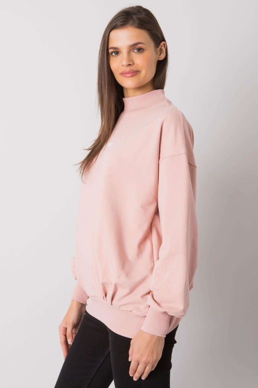 Purvinas rožinis megztinis be gobtuvo... Purvinas rožinis megztinis be gobtuvo...