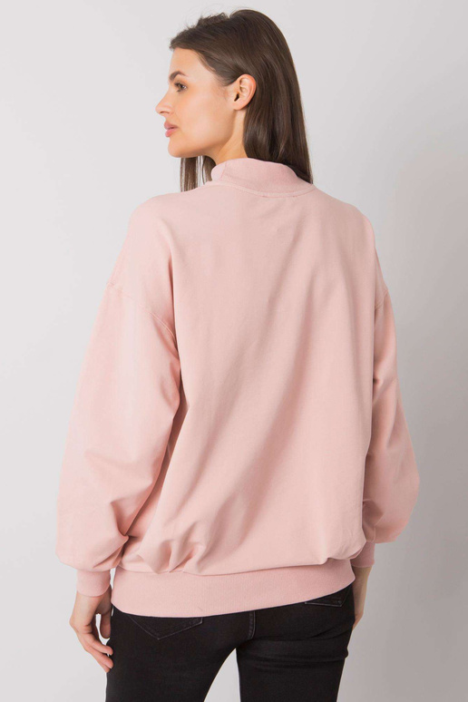 Purvinas rožinis megztinis be gobtuvo... Purvinas rožinis megztinis be gobtuvo...