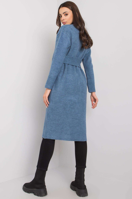 Mėlynas megztinis su įrišimu Cordie...