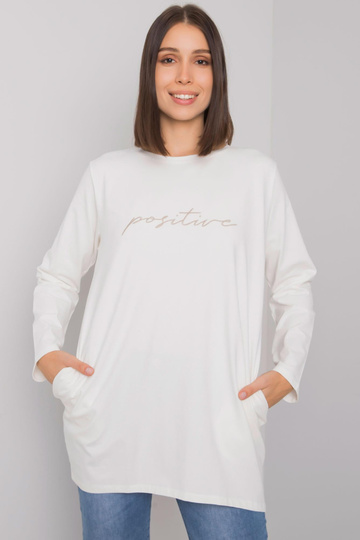 Ecru tunika plius dydis su... 2