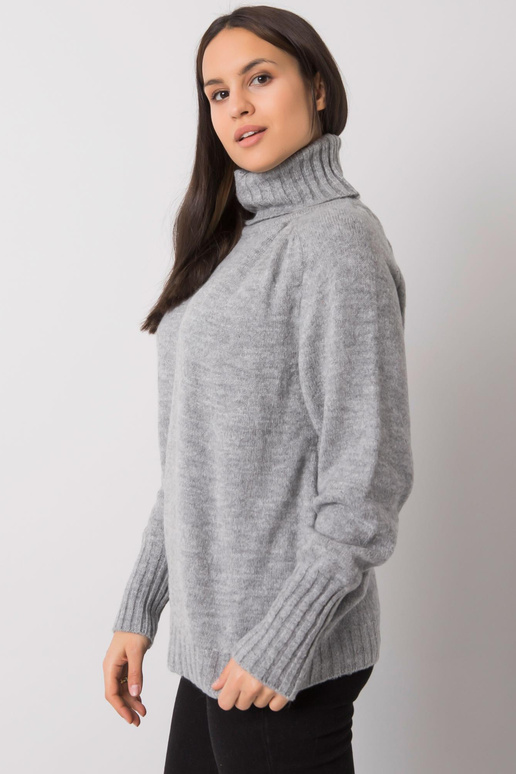 Pilkas moteriškas megztinis su vėžiu...