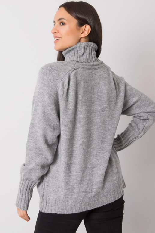 Pilkas moteriškas megztinis su vėžiu...