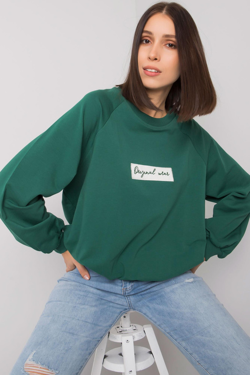 Tamsiai žalias plius dydis Hoodie... Tamsiai žalias plius dydis Hoodie...