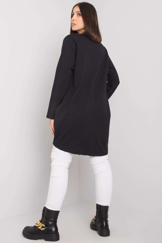 Juoda plius dydžio tunika su Alexiah...