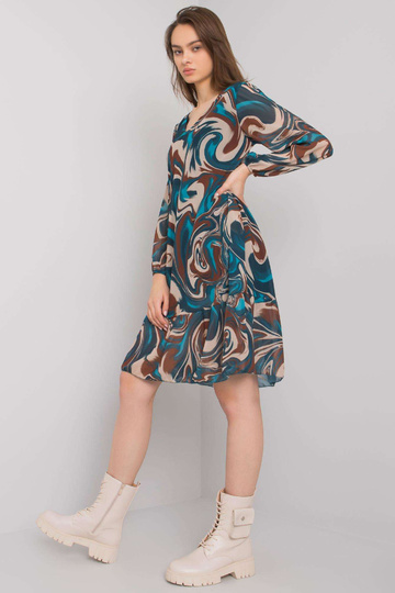 Jūros suknelė su raukiniais...