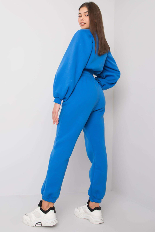 Tamsiai mėlynas moteriškas dviejų...