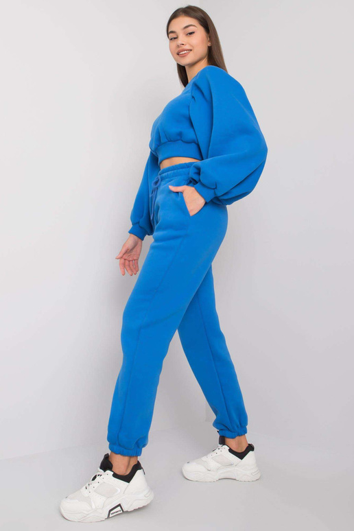 Tamsiai mėlynas moteriškas dviejų...