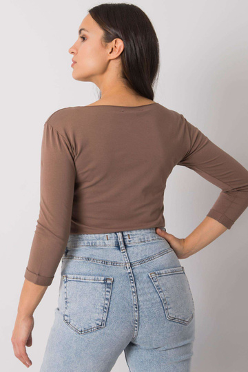 Ruda bazinė palaidinė su...