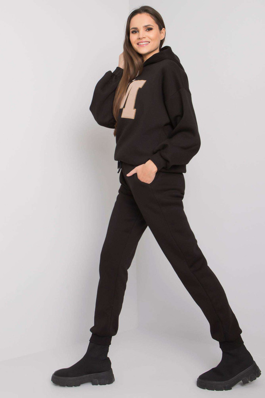 Juodas moteriškas džemperio...