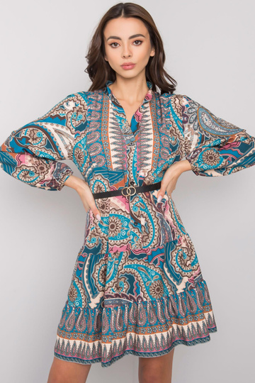 Jūrinė suknelė su Milah raštu 2