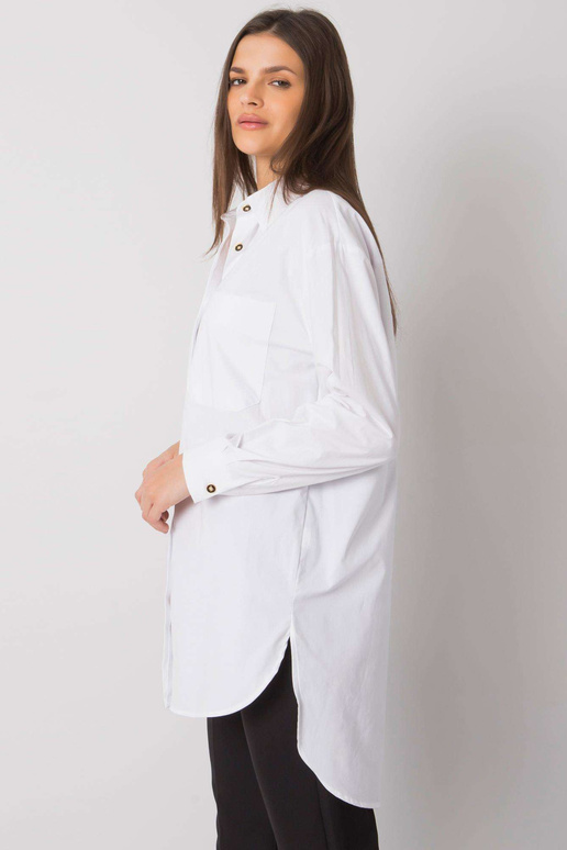 Balti terra medvilnės marškinėliai