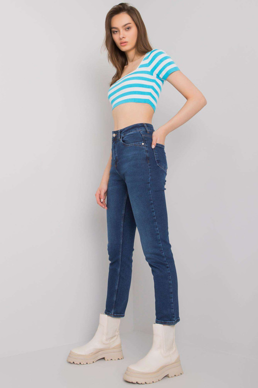 Mėlyni ploni džinsai Millbrook