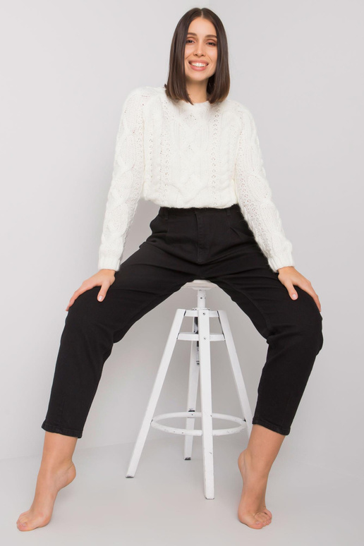 Juodos kelnės mama džinsai plius...