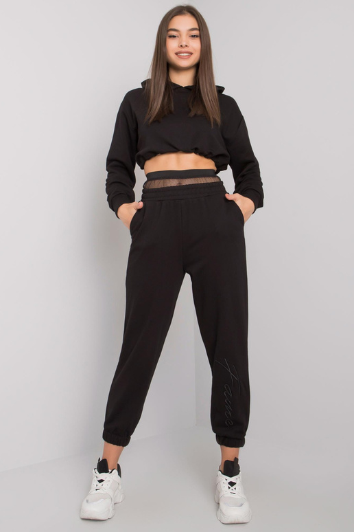 Juodas komplektas su kelnėmis Moline Juodas komplektas su kelnėmis Moline