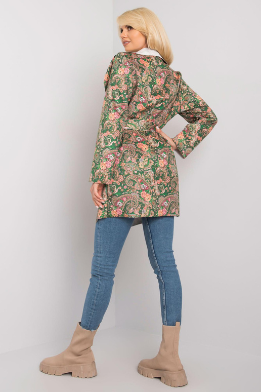 Khaki rašto moteriškas paltas Aggie