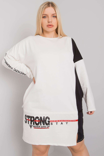 Ecru medvilnės tunika plius...