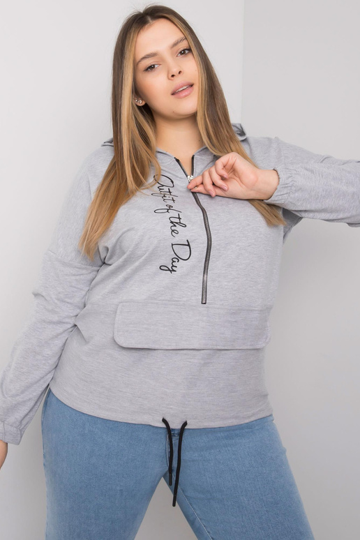 Kaylee Grey Melange plius dydžio... Kaylee Grey Melange plius dydžio...