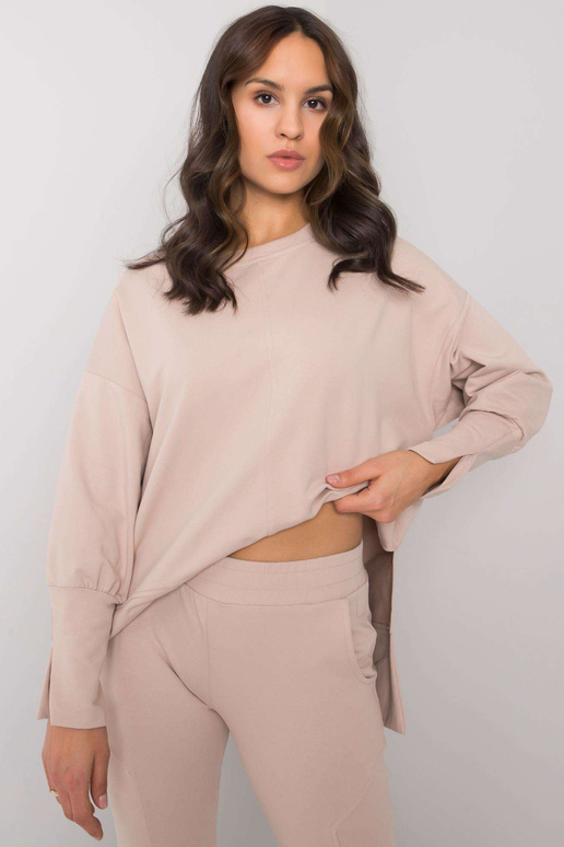 Šviesiai smėlio spalvos dviejų dalių...